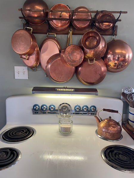 Vintage Glass Salt Cellar