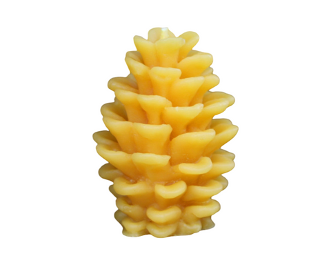 Beeswax Pinecone Votive