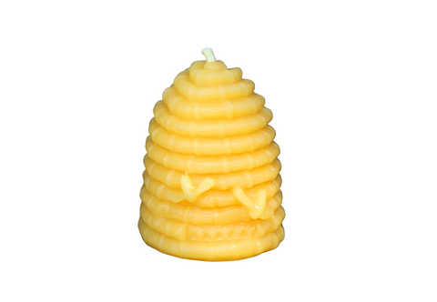 Pure Beeswax Beehive Skep Set of 2